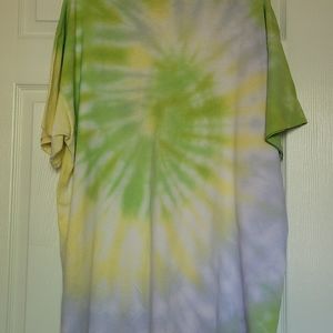 Tie dye shirt oversized